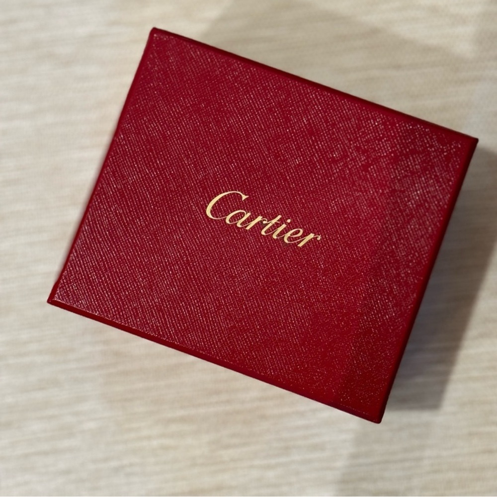 Cartier Earring Jewelry Box